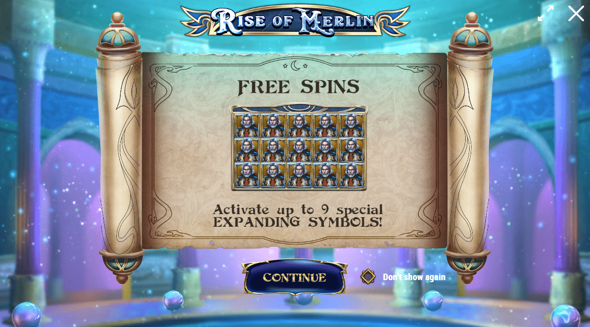 Merlin's Free Spins feature is on the rise.