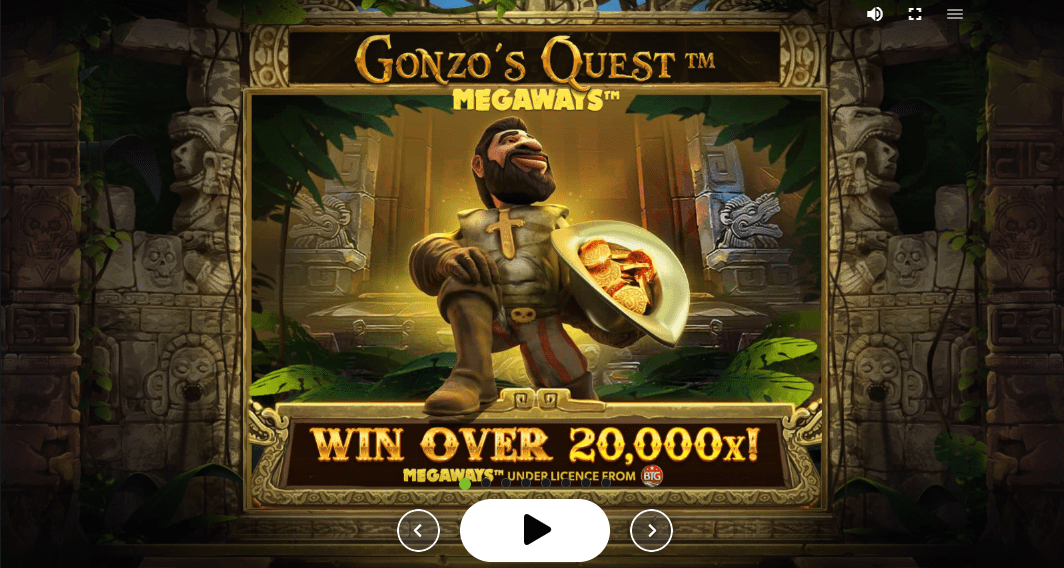 Become a part of Gonzo's Quest Megaways