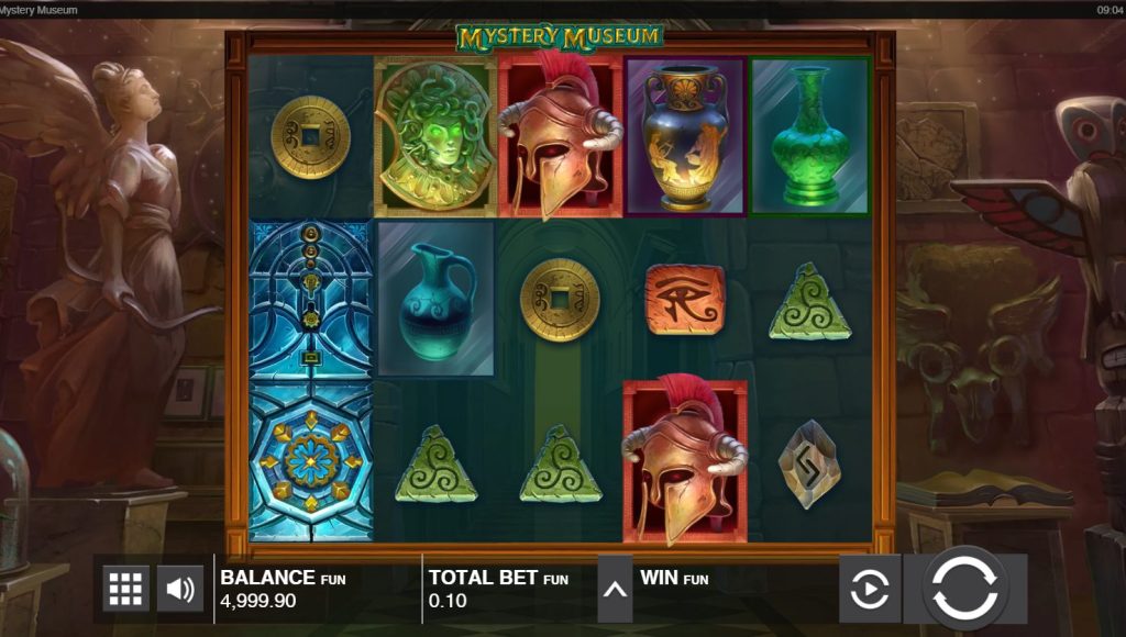 Demo of Mystery Museum Slot